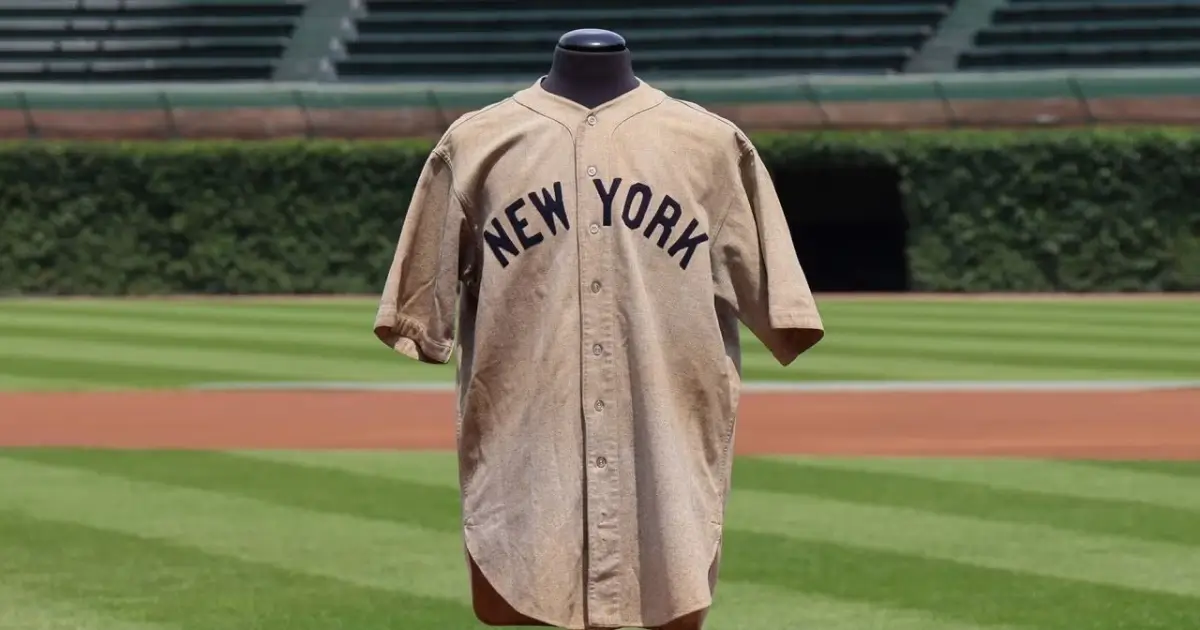 Babe Ruth's Jersey sold