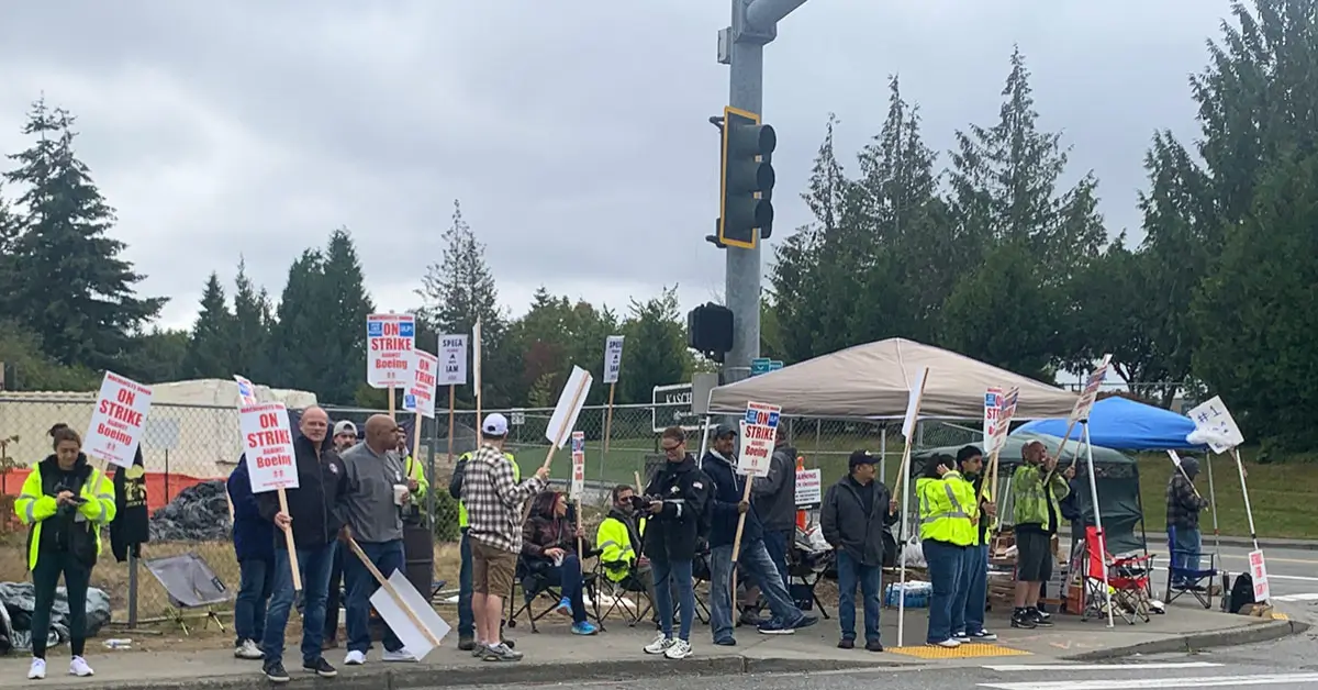 Boeing Union Strike